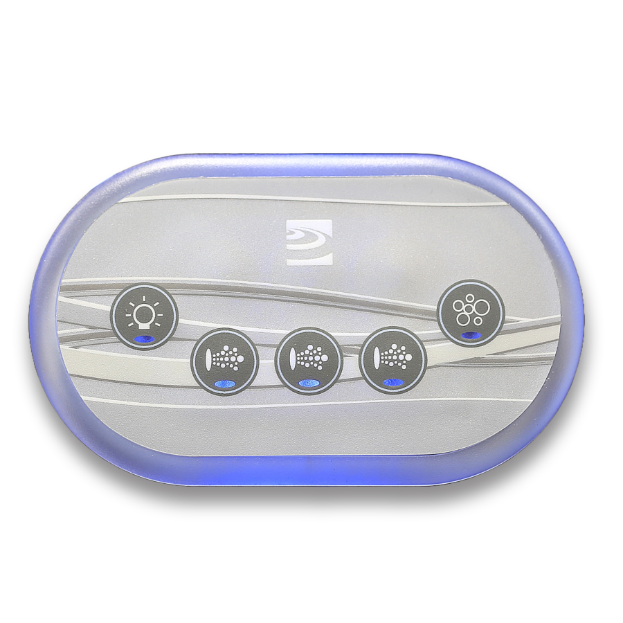 SpaNET SV Auxilary Touch Pad (pumps/blower/light only)