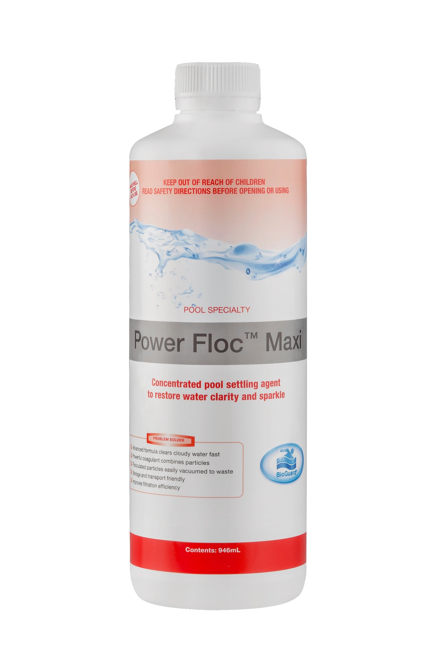 BioGuard Power Floc Maxi 946ml Flocculant