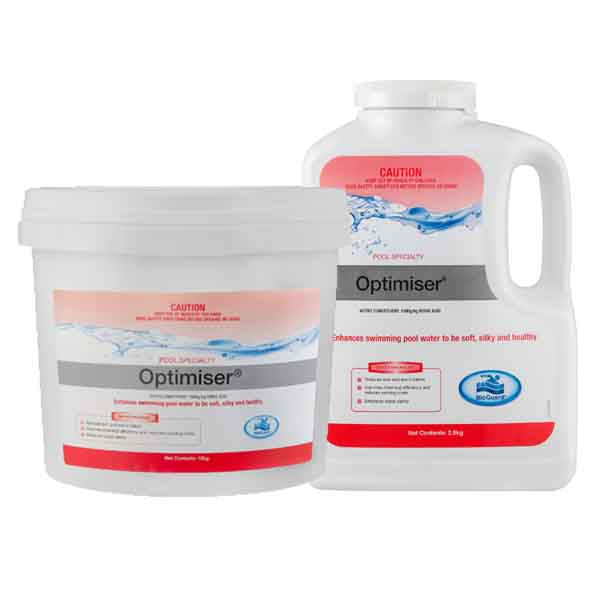 Swim spa chemical products from Pool and Spa World Tasmania