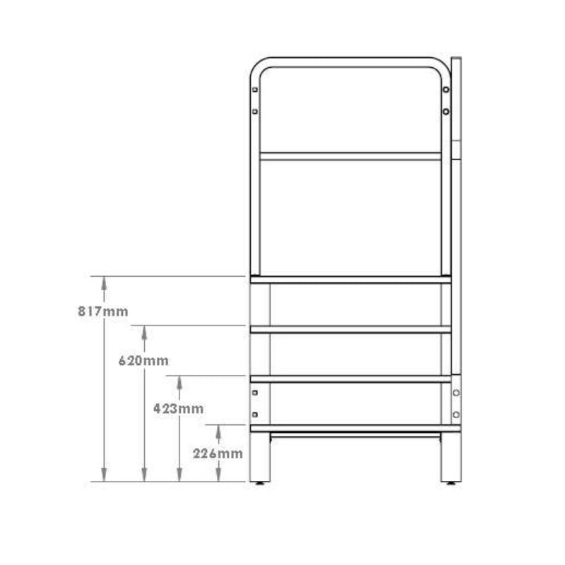 Spa World 4 Tier Step