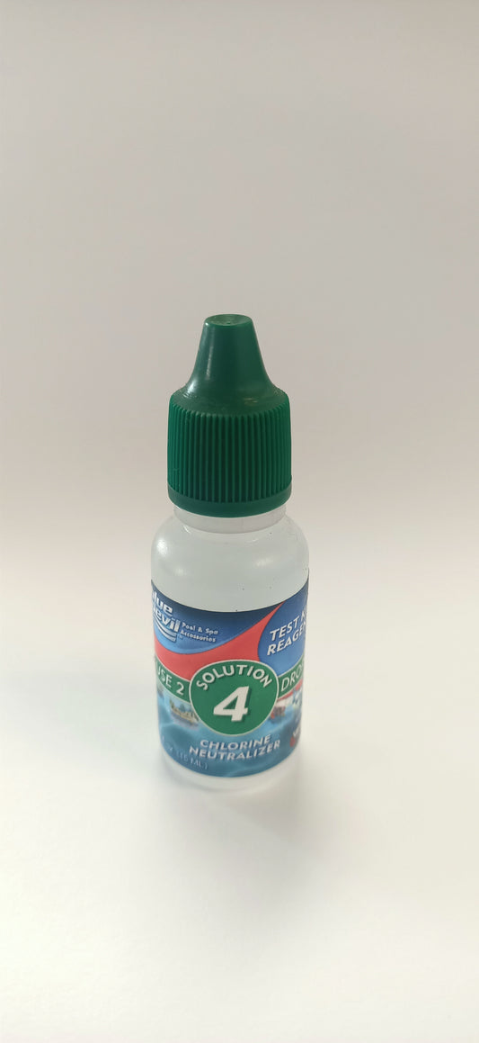 Solution #4 Chlorine Neutralizer 15ml