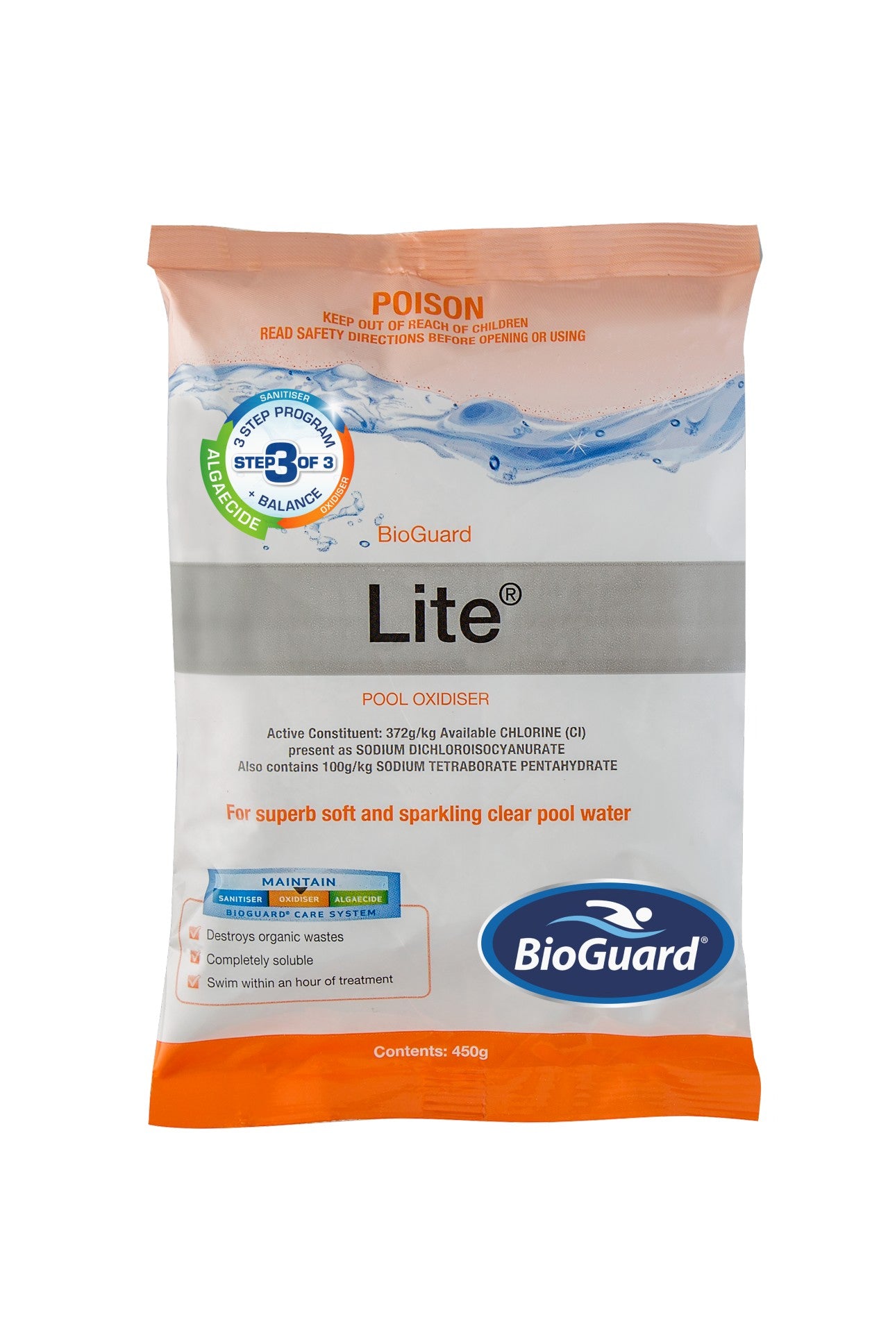 BioGuard Lite – Multi-Purpose Pool and Swim Spa Oxidiser & Clarifier ...