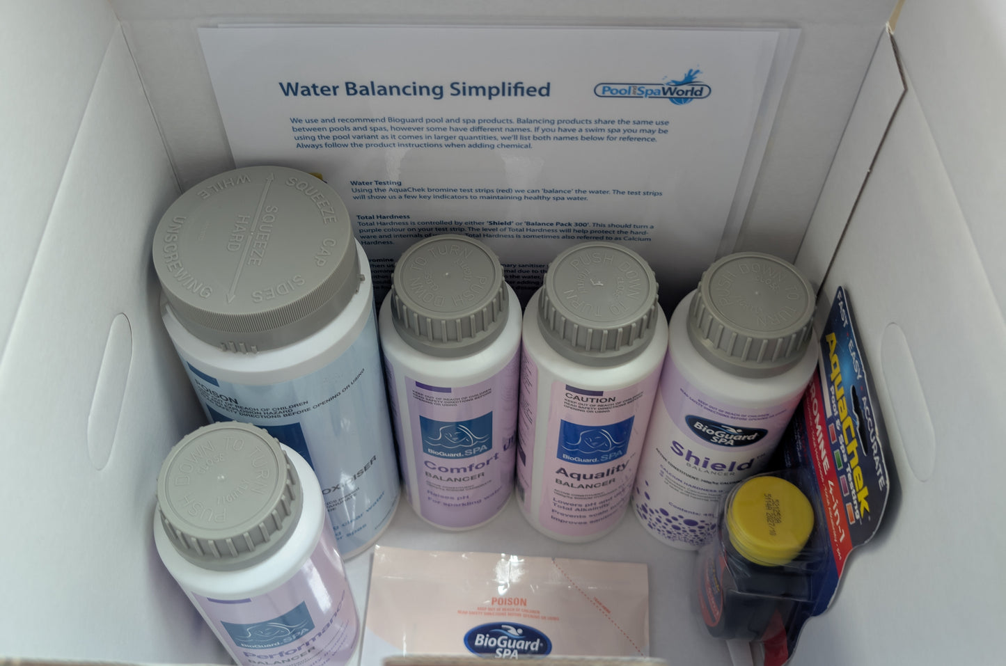 Basic Spa Full Chemical Balance Start Up Kit