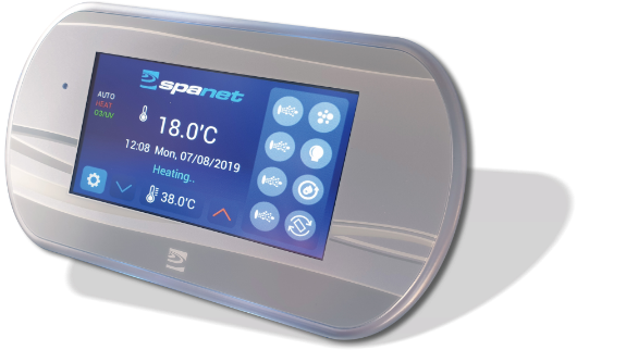 SpaNET SmartTouch 4.3 ” Colour Touch Screen Touch Pad