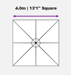 Shadowspec™ SU10 4.0m Umbrella - Square