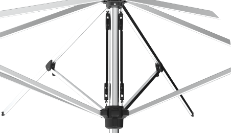 Umbrella Oasis 2.7m Octagon