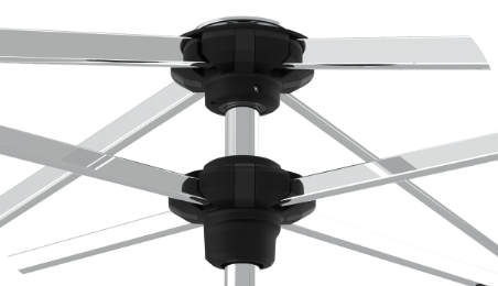 Umbrella Oasis 2.7m Octagon