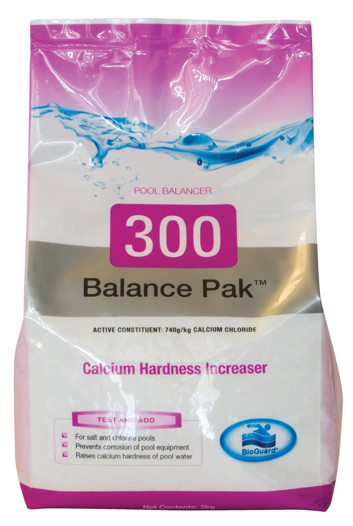 Bioguard Balance Pak 300 2kg Calcium Hardness Increaser