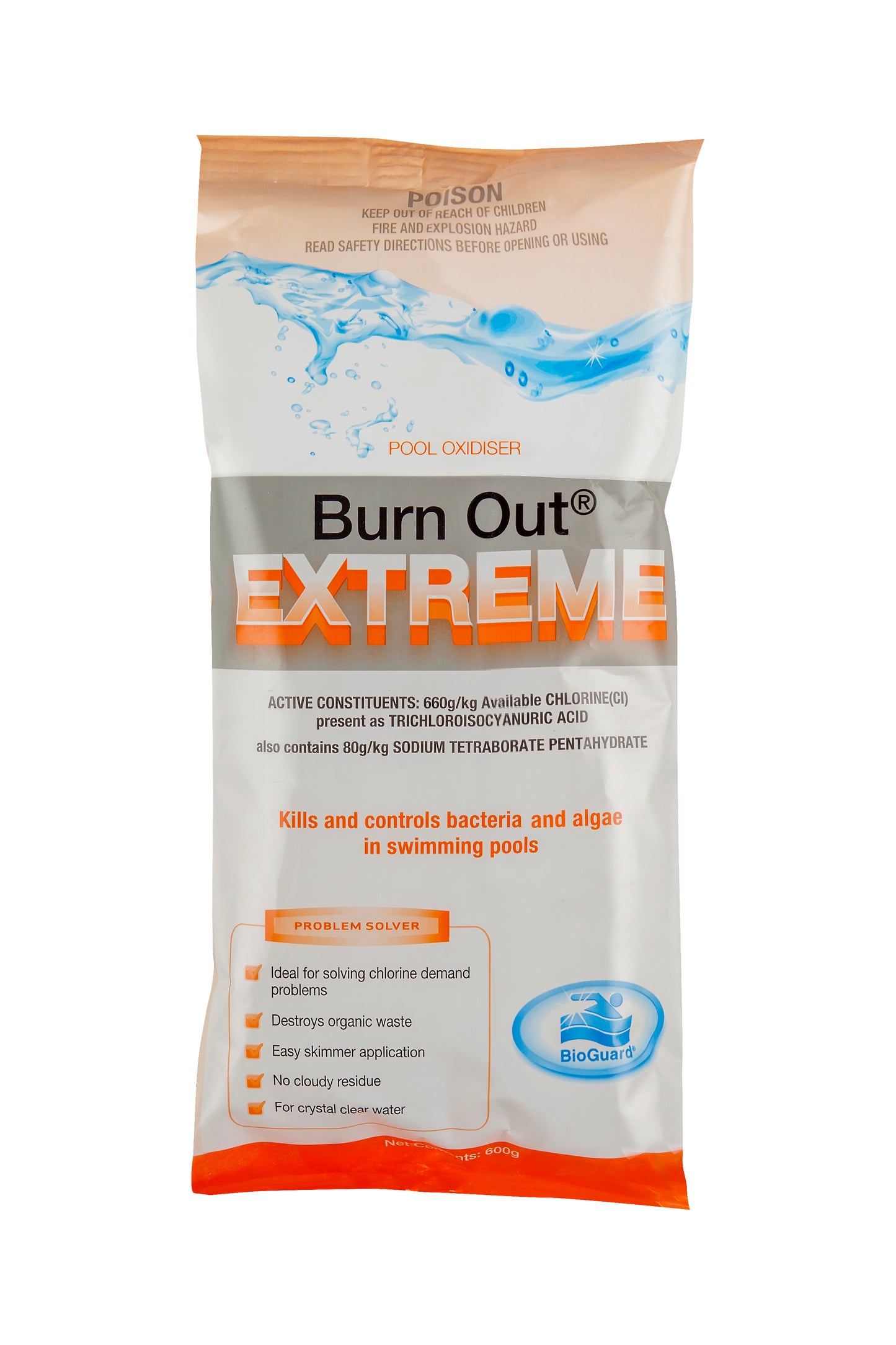 Bioguard Burnout Extreme 600g - In Store Only