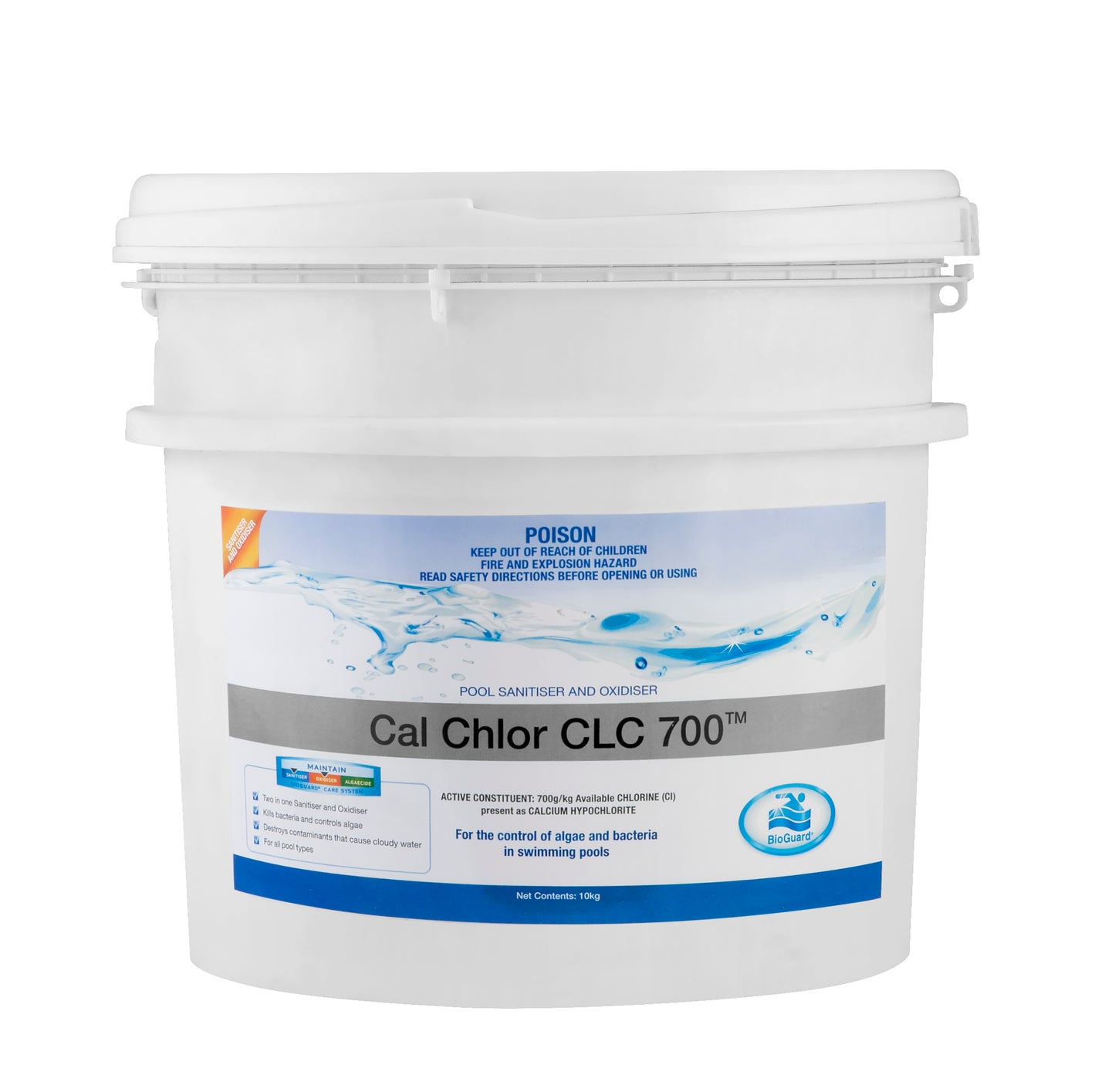 Bioguard Cal Chlor 700 Pool Chlorine 10kg