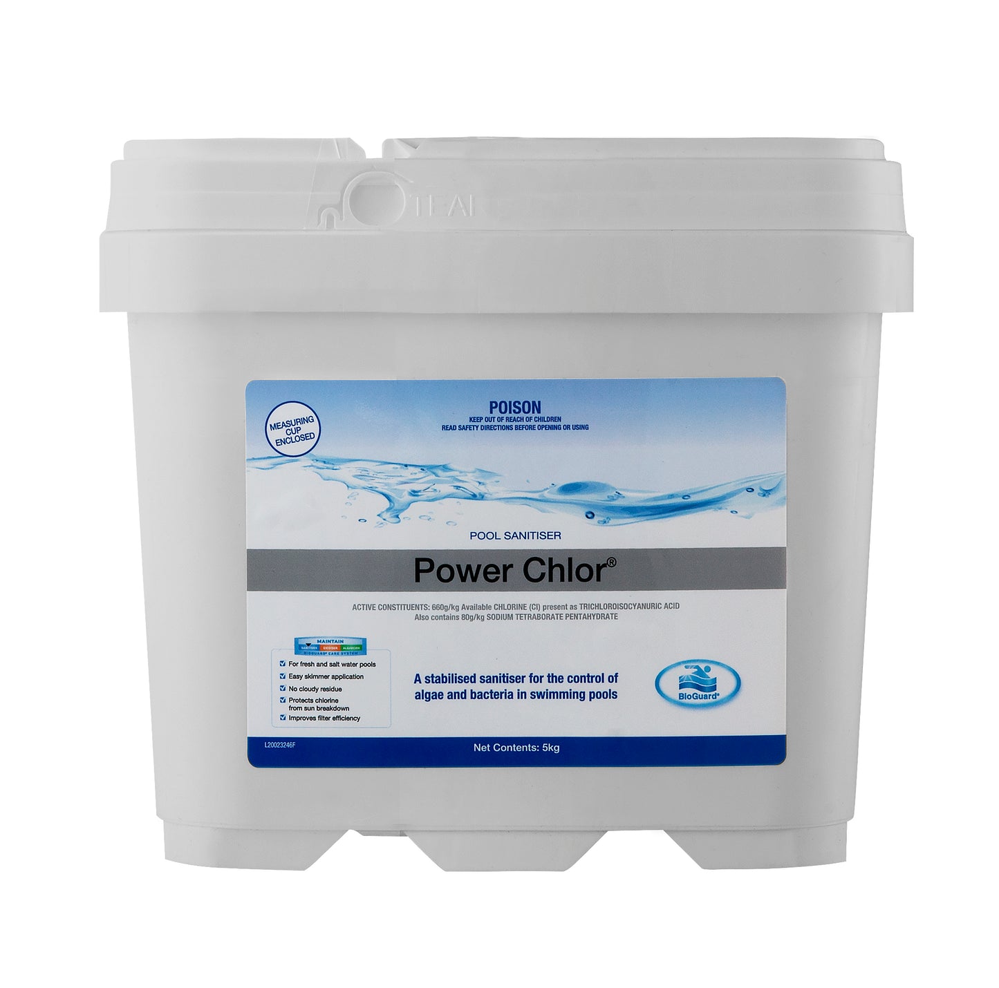 Bioguard Power Chlor 5kg Chlorine