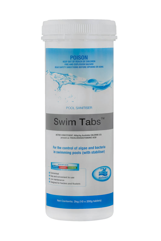 Bioguard Swim Tabs 2kg Chlorine Tablets
