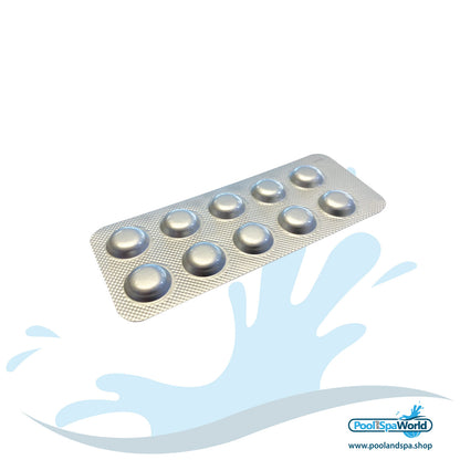 DPD 1 Chlorine Testing Tablets - 1x sheet of 10