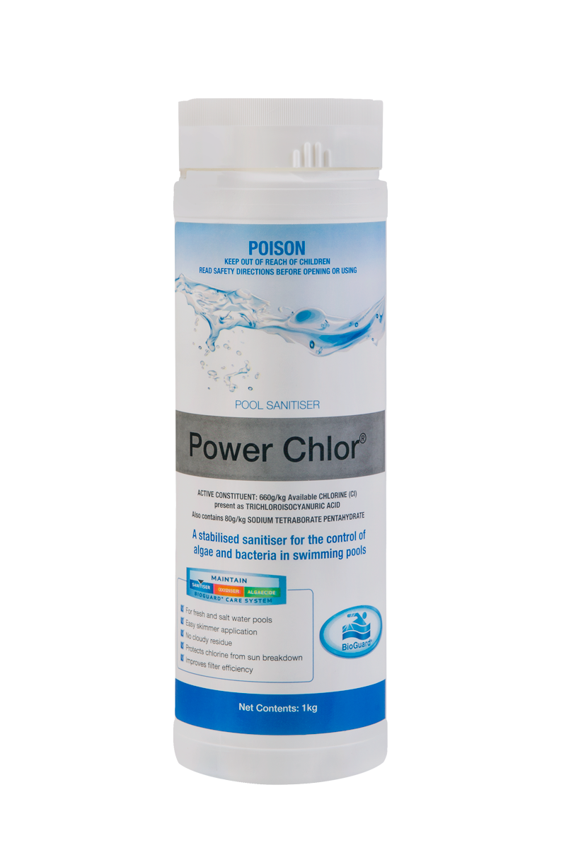 Bioguard Power Chlor 1kg Chlorine