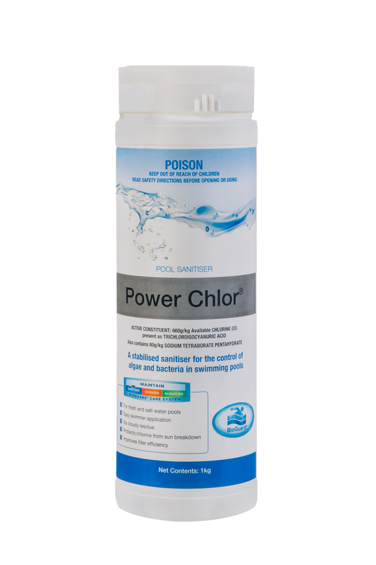 Bioguard Power Chlor 1kg Chlorine
